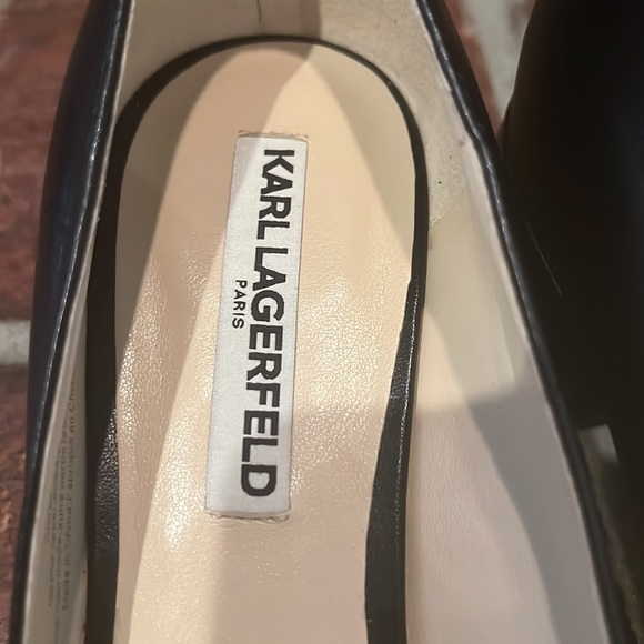 Karl Lagerfeld Paris Charee Square Toe Pump - Picture 5 of 6